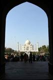 Taj Mahal entrance