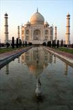 Taj Mahal sunset