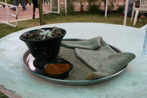 My first injera!