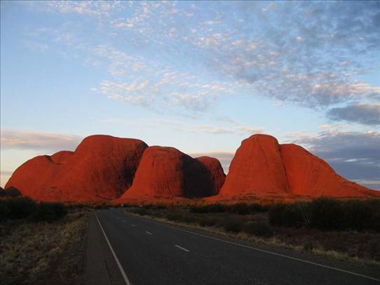 Olgas at Sunset