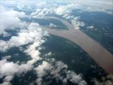 Amazon river from above