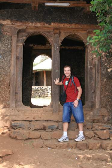 Entrance to Ura Kidane Meret monastery