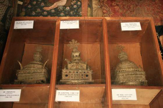 Ancient crowns belonging to Emperors