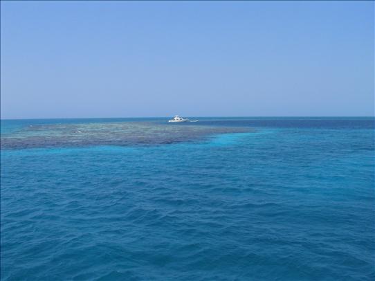 Blue Hole cenote from the top