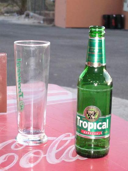 Aaaaah Tropical ... bloody nice beer mate