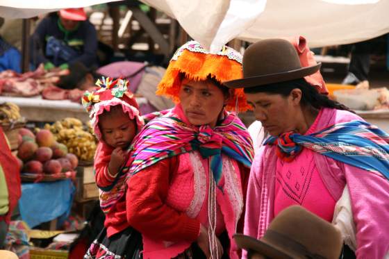 Pisac Sunday market