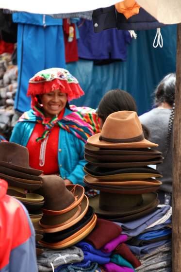 Pisac Sunday market