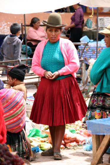 Pisac Sunday market