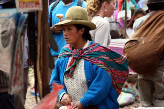 Pisac Sunday market