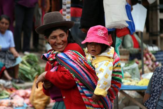 Pisac Sunday market