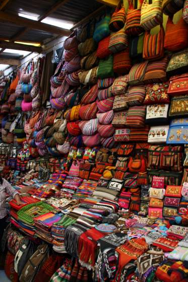 Pisac Sunday market