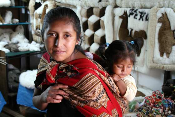 Pisac Sunday market