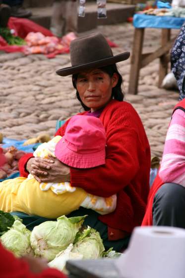 Pisac Sunday market