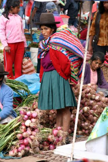 Pisac Sunday market