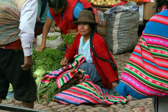 Pisac Sunday market