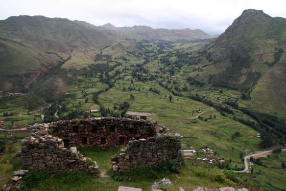 Pisac Incan ruins