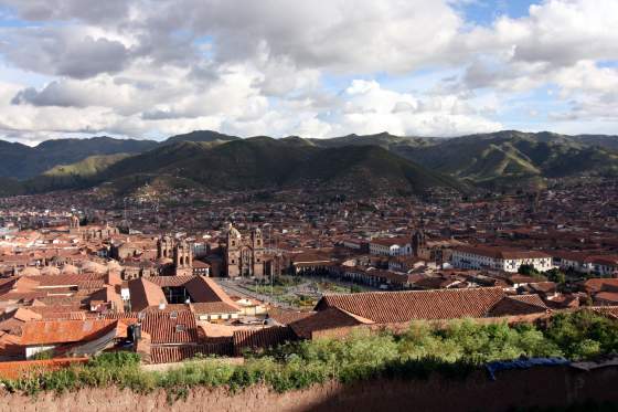 Plaza de Armas from above