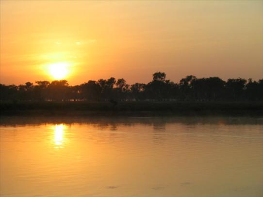 Sunrise on Yellow River