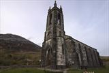 Abandoned Church with Errigal mountain