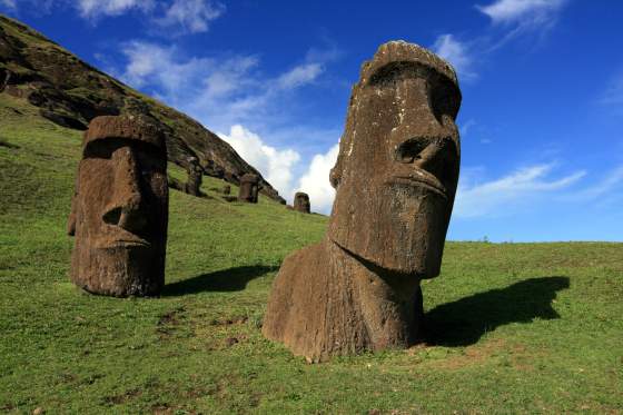 Yep, it really is Easter Island!
