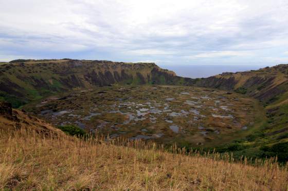 Volcanic lake