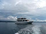 Our yacht The Aida...
