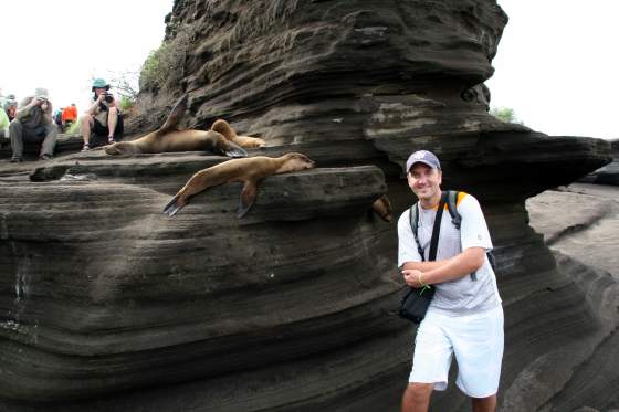 Bartolomé   Me and the Sea lions