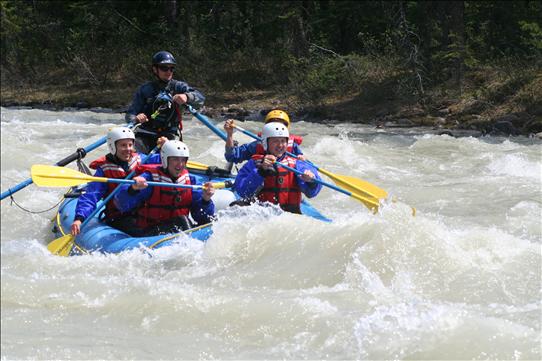 Grade III white water