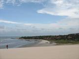 View of Jeri from top of Dunas do Por do Sol