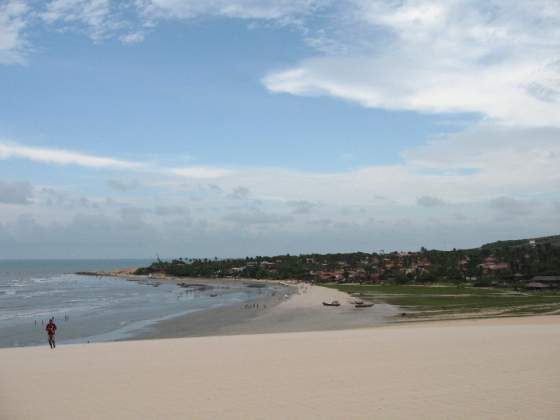 View of Jeri from top of Dunas do Por do Sol