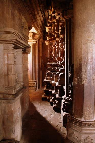 Interior of temple