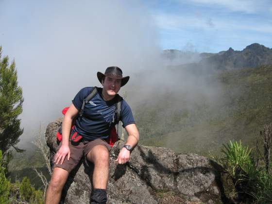 Day 2  ... Huge clouds following behind