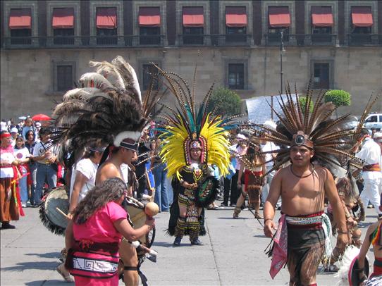 Toltec dancers