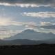 My first glimpse of Kilimanjaro