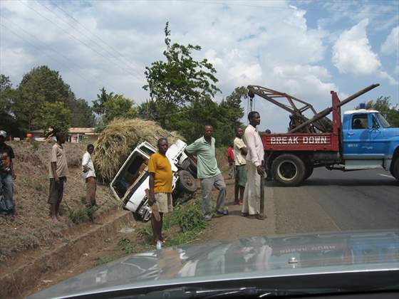 African traffic is crazy