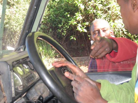 Maasai demanding money for photos