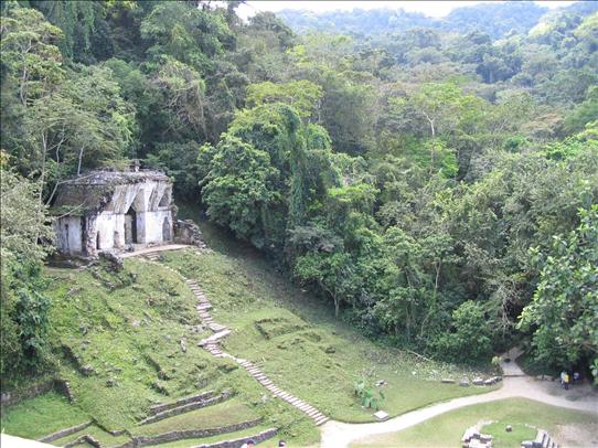 Mayan temple