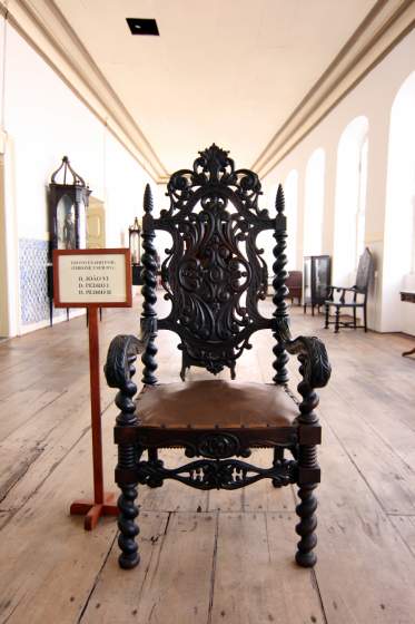 Dom Pedro I's throne