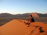 Watching the sunset from Dune 45