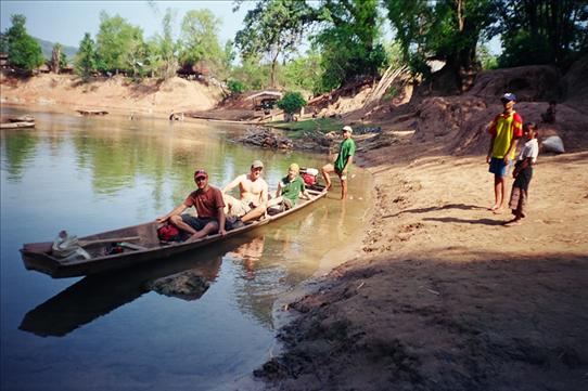 Our canoe for the cave