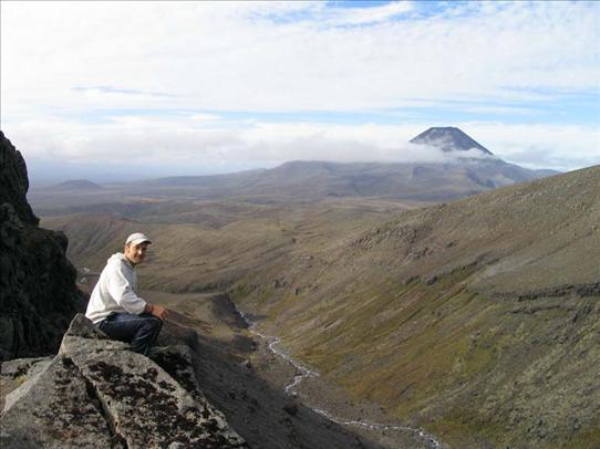 On Mt Ruaphue!