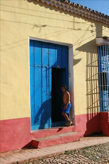 More colourful doorways