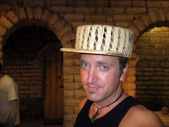 Cactus wood hat