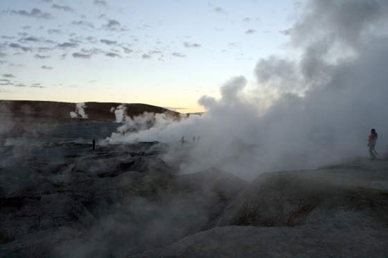 Sulfur plains