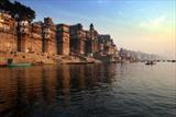 Ghats on the river Ganges