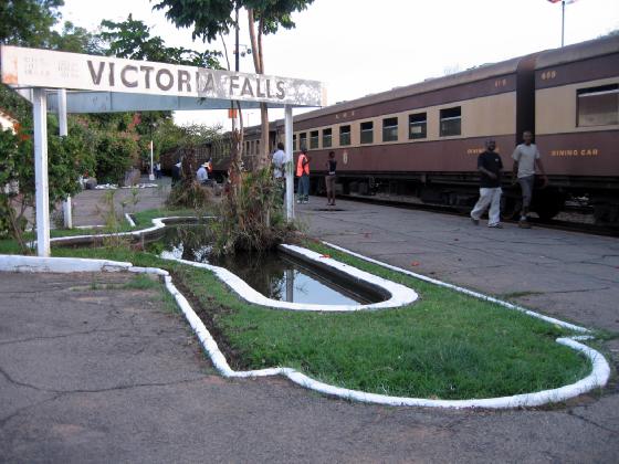 Victoria Falls train station