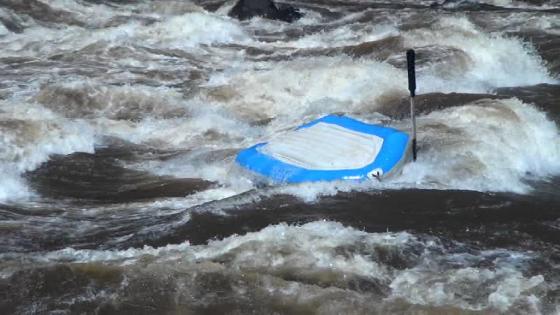 Whitewater rafting