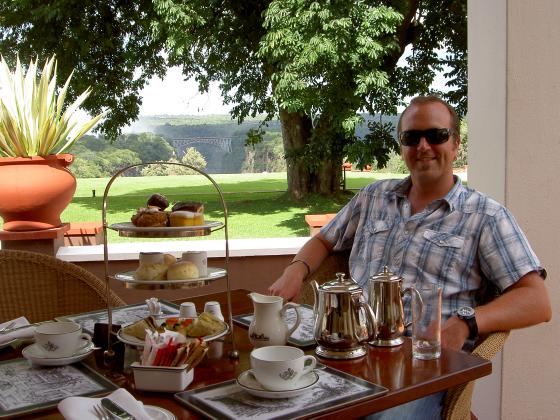 High Tea at Victoria Falls Hotel