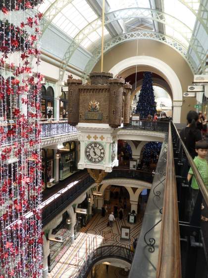 Swanky QVB Shopping Center Sydney