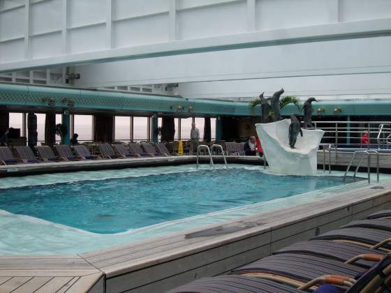 Pool on Lido deck